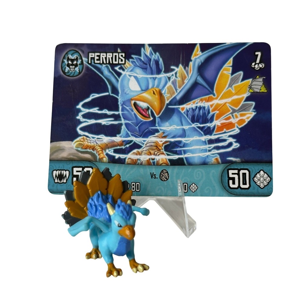 Dragamonz Perros Spin Master Mini Dragon Collectable Figure with Matching Card